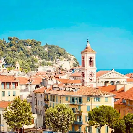 T2 Neuf Clim Balcon Garibaldi Acropolis شقة نيس