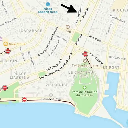 شقة T2 Neuf Clim Balcon Garibaldi Acropolis نيس